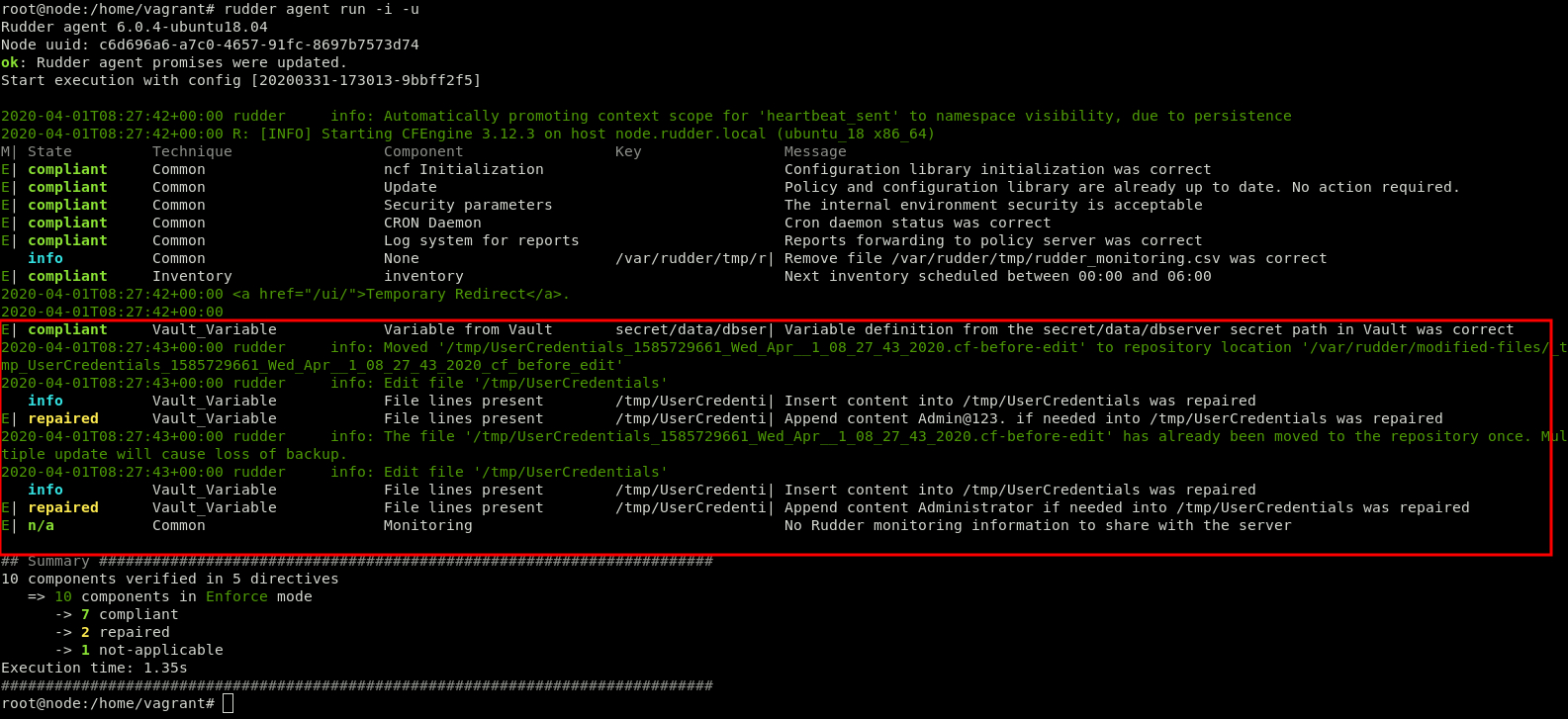 Configuration Policy 4