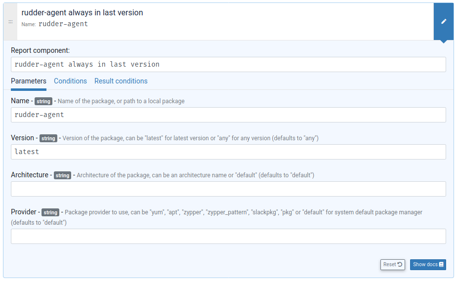 Ensure `rudder-agent` package is installed in last version